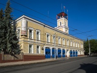 Уфа, улица Октябрьской Революции, дом 14. пожарная часть №1 Ленинского района