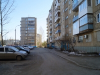 Ufa, Yury Gagarin st, house 23. Apartment house with a store on the ground-floor