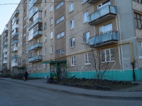 Ufa, st Yury Gagarin, house 31. Apartment house with a store on the ground-floor