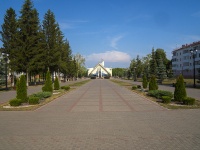 Neftekamsk, avenue Komsomolsky. public garden