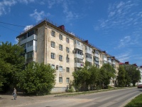 Oktyabrskiy, Ostrovsky st, house 35. Apartment house