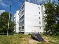 Oktyabrskiy, Geofizikov st, house 5. Apartment house