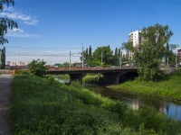 Стерлитамак, улица Шафиева. мост через реку Стерлю