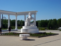 Cheboksary, monument Барспит (царица сувар)Moskovsky avenue, monument Барспит (царица сувар)