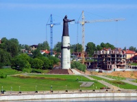 Cheboksary, Gertsen st, building under construction 