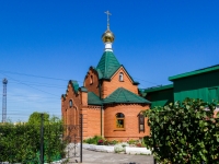 Barnaul, temple Преподобного Серафима Саровского, Pobedy square, house 11Б