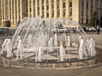 Krasnodar, fountain КомпасGimnazicheskaya st, fountain Компас
