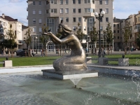 Novorossiysk, st Mira. fountain