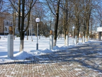 Славянск-на-Кубани, улица Красная. мемориал Аллея героев
