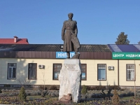 Тимашевск, памятник И.Д. Попкоулица Ленина, памятник И.Д. Попко