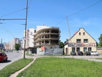 Stavropol, Pirogov st, building under construction 
