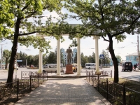 Stavropol, monument Н.Е. НикифоракиKarl Marks avenue, monument Н.Е. Никифораки