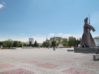 Stavropol, monument КрасноармейцамSuvorov st, monument Красноармейцам