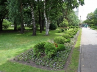 Stavropol, public garden ТеатральныйLenin square, public garden Театральный