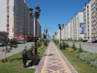 улица Тухачевского. сквер Аллея Строителей