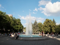 Pyatigorsk, 喷泉 Поющий фонтан на площади ЛенинаLenin square, 喷泉 Поющий фонтан на площади Ленина