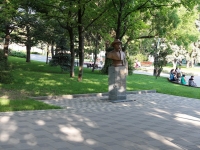 Pyatigorsk, monument Коста ХетагуровуLenin square, monument Коста Хетагурову