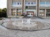 Пятигорск, фонтан напротив городской библиотекиулица Козлова, фонтан напротив городской библиотеки