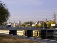 Astrakhan, bridge ВоздвиженскийKrasnaya naberezhnaya st, bridge Воздвиженский