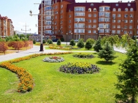 Astrakhan, Babef st, public garden 