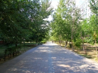 Astrakhan, Zvezdnaya st, public garden 