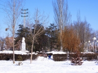 Astrakhan, monument И.А. ВарвациюNaberezhnaya privolzhskogo zatona st, monument И.А. Варвацию