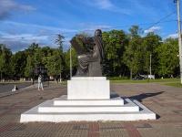 Владимир, памятник Андрею Рублёвуулица Большая Московская, памятник Андрею Рублёву