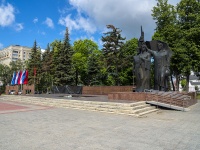 Владимир, улица Чайковского. мемориал памяти погибшим в годы Великой Отечественной войны