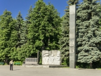 Kolchugino, monument Погибшим в годы ВОВ50 let Oktyabrya st, monument Погибшим в годы ВОВ