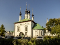 Suzdal, church Цареконстантиновская, Zaprudny alley, house 2А