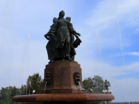 Volgograd, 喷泉 «Искусство»Naberezhnaya 62 Armii st, 喷泉 «Искусство»