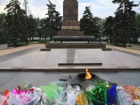 Волгоград, мемориальный комплекс Вечный огоньплощадь Павших Борцов, мемориальный комплекс Вечный огонь