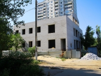Volgograd, Zemlyachki St, building under construction 