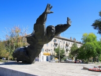 Volgograd, 纪念碑 Михаилу ПаникахеMetallurgov avenue, 纪念碑 Михаилу Паникахе