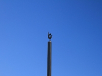 Volzhsky, monument «25 лет Волжскому»Truda square, monument «25 лет Волжскому»