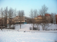 Bratsk, gymnasium №1, имени А.А. Иноземцева, Kosmonavtov blvd, house 9