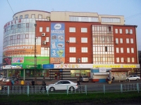 Bratsk, Krupskoy st, house 14. Apartment house with a store on the ground-floor