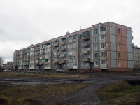 Vikhorevka, Gorky st, house 2. Apartment house