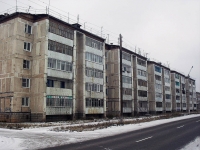 Vikhorevka, Gorky st, house 15. Apartment house