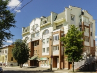 Kaluga, Akademik Korolev st, house 27. Apartment house with a store on the ground-floor