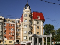 Kaluga, Akademik Korolev st, house 51. Apartment house with a store on the ground-floor