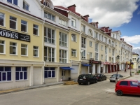 Kaluga, Dostoevsky st, house 25. Apartment house with a store on the ground-floor