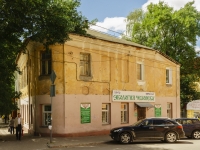Калуга, улица Достоевского, дом 36. жилой дом с магазином