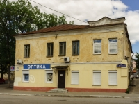 Калуга, улица Достоевского, дом 43. жилой дом с магазином
