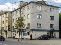 Калуга, улица Московская, дом 20. жилой дом с магазином