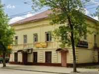 Калуга, улица Луначарского, дом 12. жилой дом с магазином