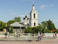 Калуга, улица Смоленская, дом 8. храм в честь Преображения Господня