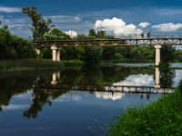 Боровск, мост Реки Протвыулица Советская, мост Реки Протвы