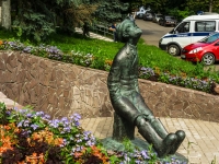 Borovsk, 纪念碑 К.Э. ЦиолковскомуSovetskaya st, 纪念碑 К.Э. Циолковскому