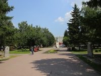 Кемерово, улица Дзержинского. площадь Волкова